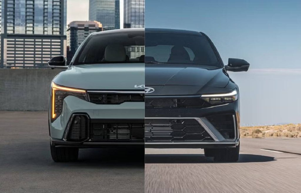 مقایسه کیا k5 با هیوندا النترا 2025